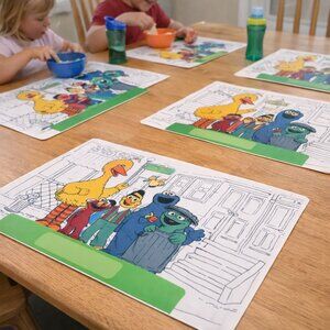 sesame street placemats (6)